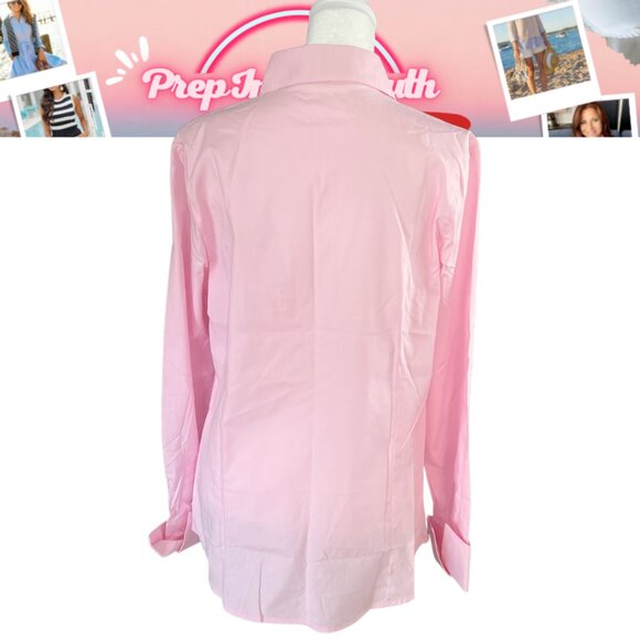 Beautiful Esabel C. Pink Button Down Dress Shirt NWT M - Picture 8 of 12